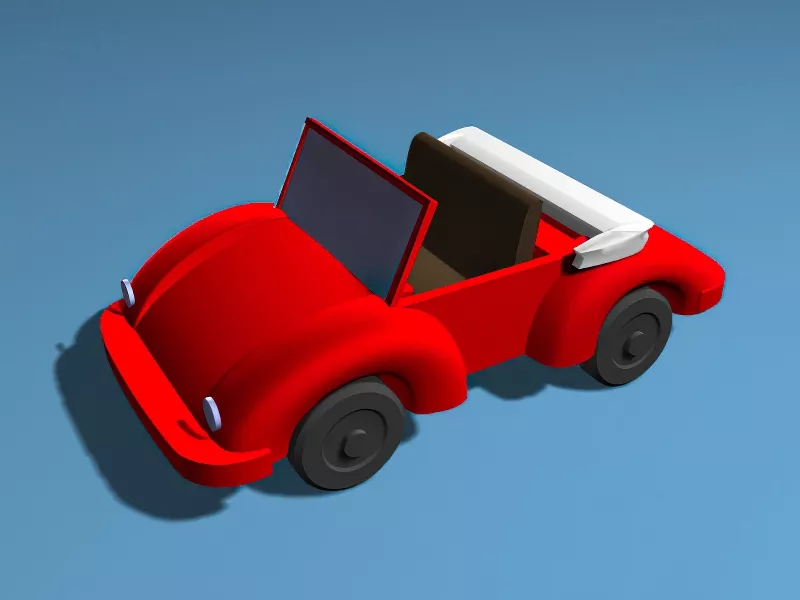 Dune Buggy Vehicle 3d model
