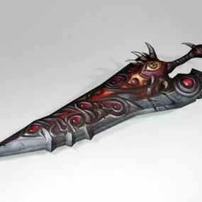 Redeye Gaming Dagger 3d model