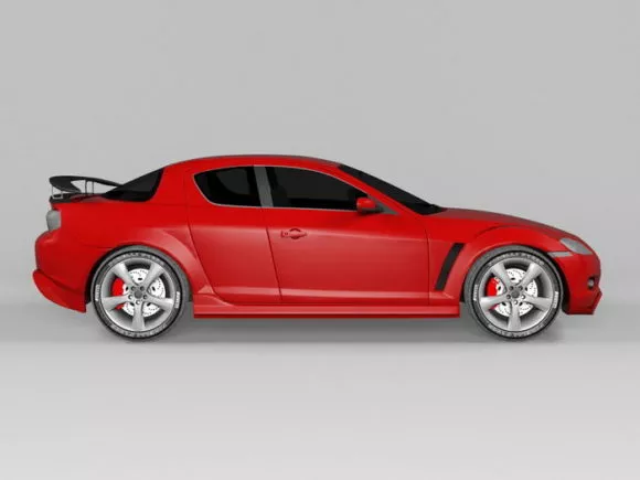 Sedan Car Concept 3d model