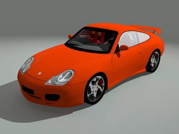 Cartoon Fallout Car Vehicle 3d model