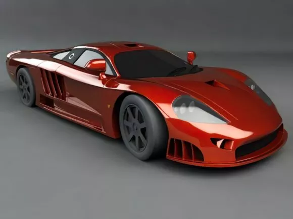 Racing Car Prototype 3d model