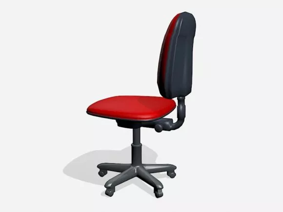 Captain Chair Star Trek Furniture 3d model
