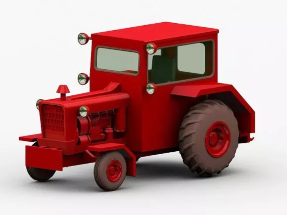 Vintage Mercedes Sel 600 Car 3d model