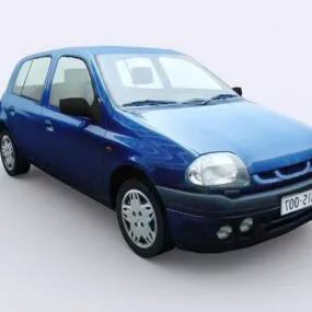 Renault Clio Cuv Car 3d model