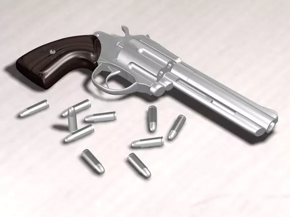 Bullets Stack 3d model