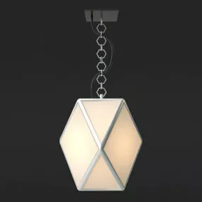 Rhombus Pendant Lamp 3d model