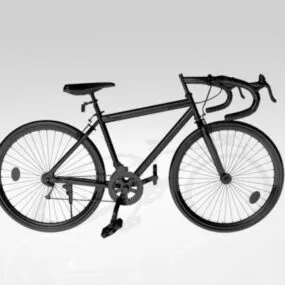 Carbon Racing Bike 3d model