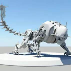 Tiger Robot 3d model