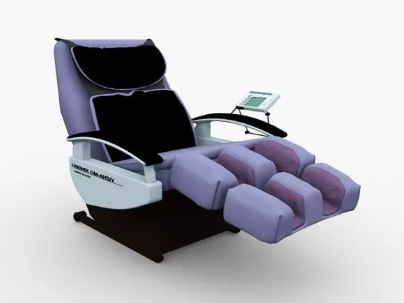 Reading Rocking Chair 3d model