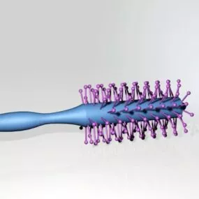 Round Comb 3d model