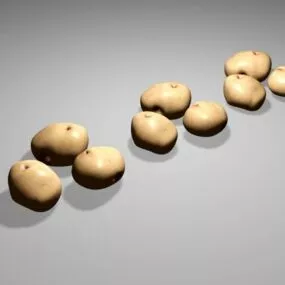 Potatoes Stack 3d model