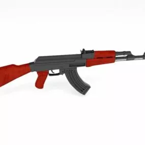 Russian Ak47 3d model