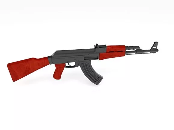 Modular Rifle 3d model