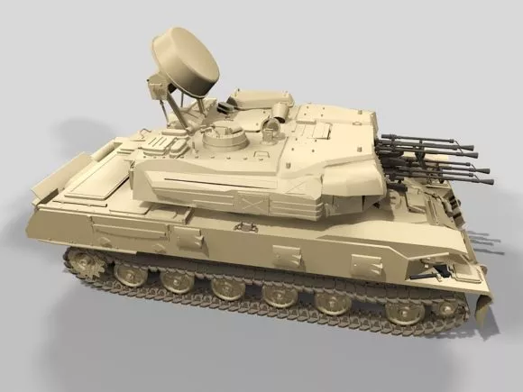 Anime Game Siege Howitzer 3d model