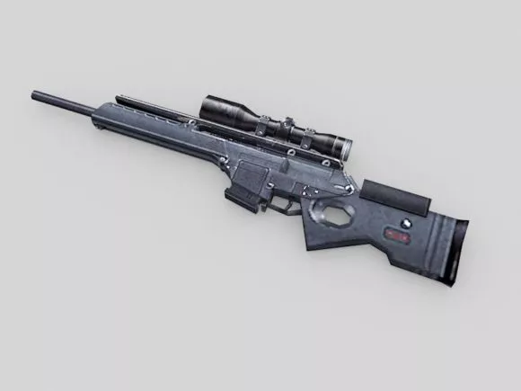 Sl8 Rifle Gun 3d model Sl8 Rifle Gun 3d model