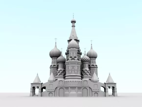 School Building 3d model