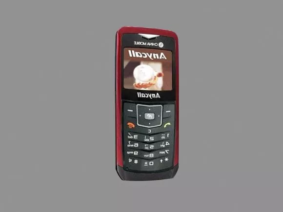 Samsung Phone U108 3d model Samsung Phone U108 3d model