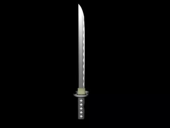 Butterfly Sword 3d model
