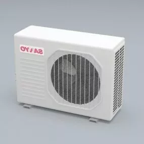 Sanyo Air Conditioner 3d model