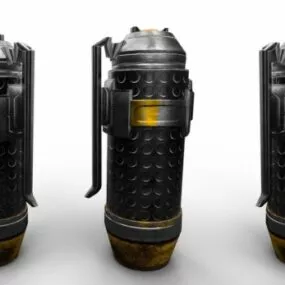 Scifi Grenade 3d model