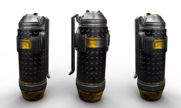 Gaming Hand Grenade 3d model