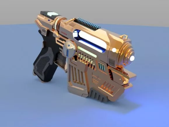 Mechanical Parts Set 3d model