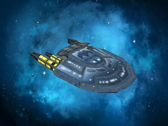 Stargate Spaceship 3d model