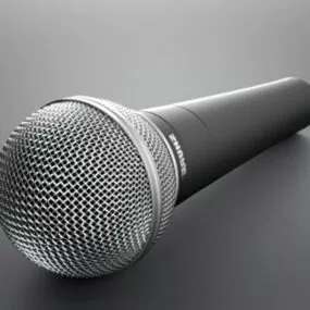 Shure Microphone 3d model