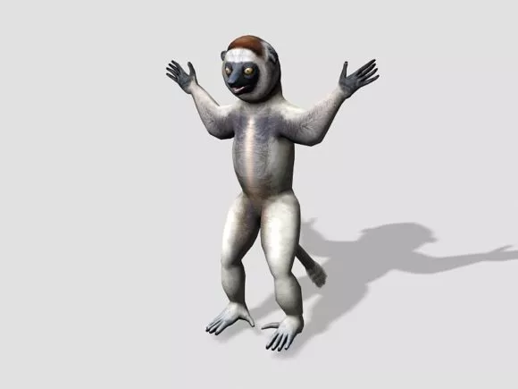 Indochinese Tiger Animal 3d model