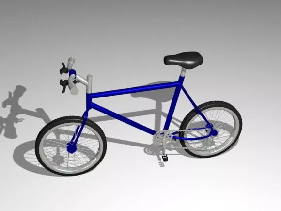Simple Bicycle 3d model Simple Bicycle 3d model