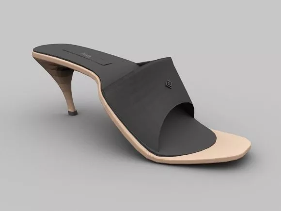 Slide Sandals 3d model Slide Sandals 3d model