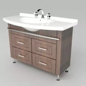 Bathroom Vanity Sink 3d model