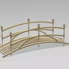 Small Garden Bridge 3d model