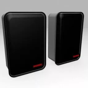 Small Table Speaker 3d model