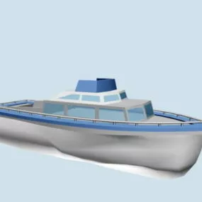 Motor Yacht 3d model