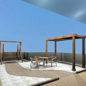 Patio Design 3d model