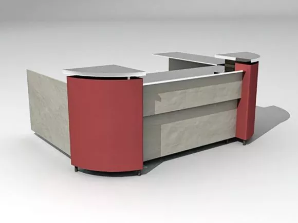 Commode Desk 3d model