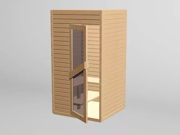 House Street View With Character 3d model