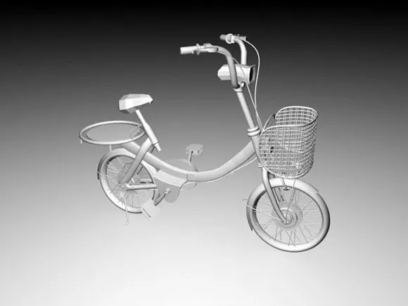 Concept Car Robug 3d model