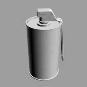 Army Smoke Grenade 3d model