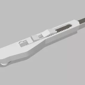 Blade Utility Knife 3d model