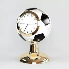 Trophy Clock 3d model