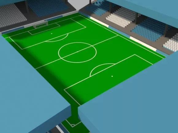 Table Soccer 3d model