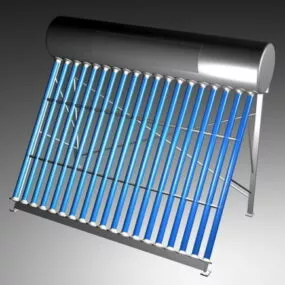 Solar Heater 3d model