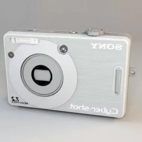 Sony Cybershot Dscw55 Digital Camera 3d model