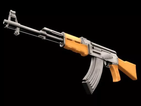 Soviet Ak47 Kalashnikov Gun 3d model Soviet Ak47 Kalashnikov Gun 3d model