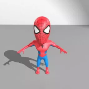Spider Man Character 3d model