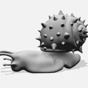 Shell Snail Creature 3d model