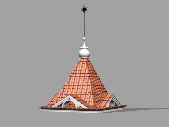 European Column Base 3d model