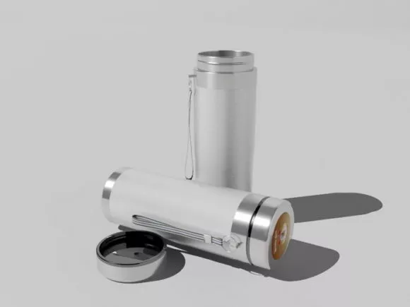 Rain Shower Set 3d model